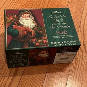 NWT- St. Nicholas 500 piece Hallmark Puzzle